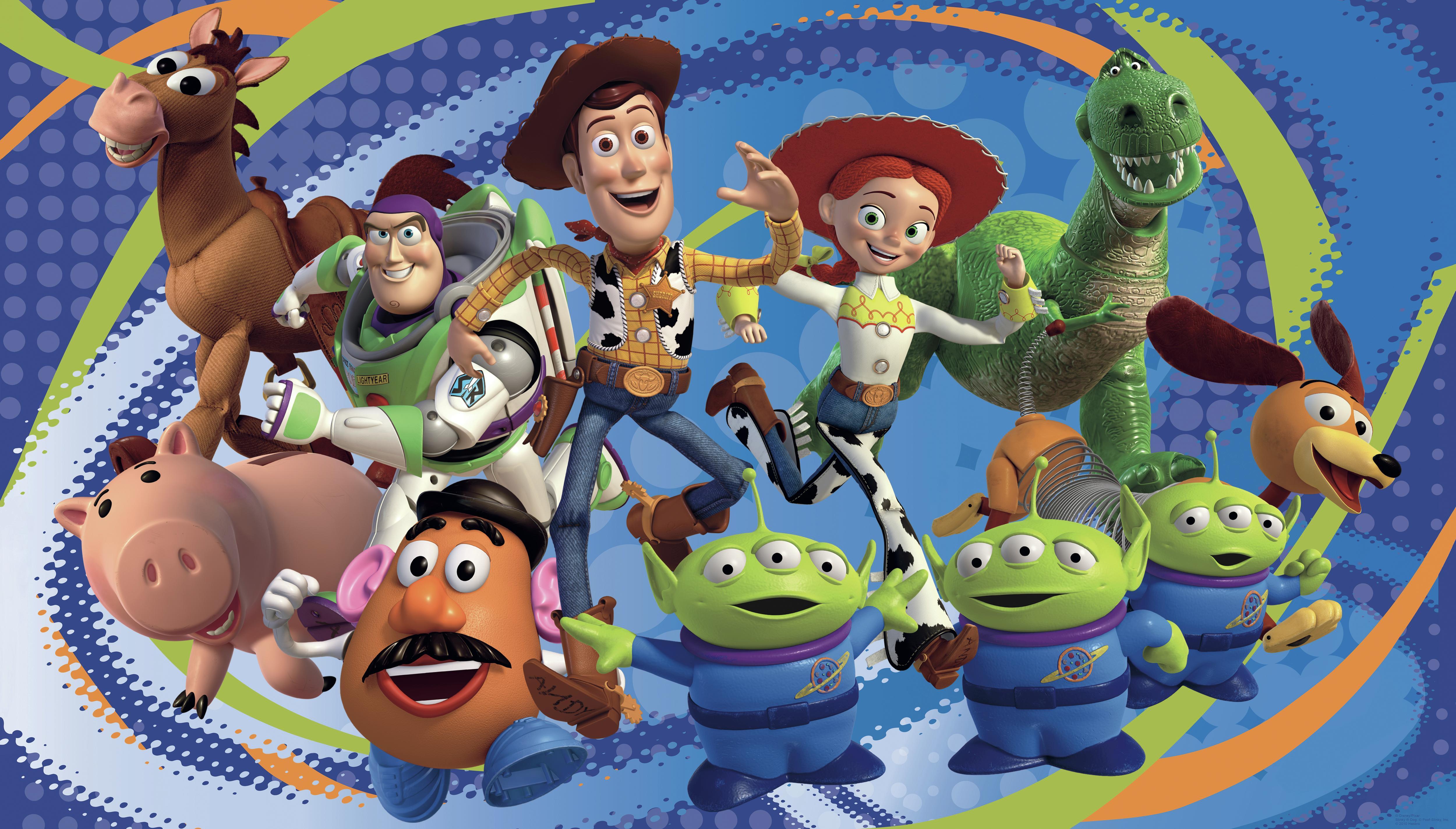 Toy Story 3 XL Spray and Stick Wallpaper Mural Wall Murals RoomMates Mural  