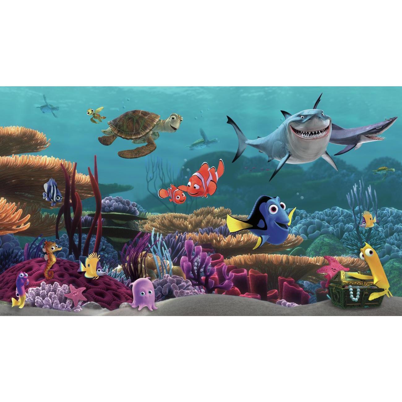 Finding Nemo XL Spray and Stick Wallpaper Mural Wall Murals RoomMates Mural  