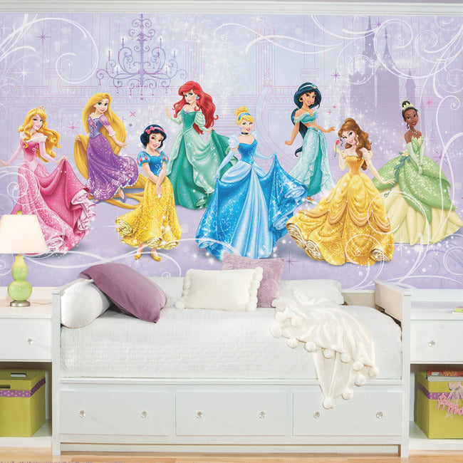 Disney Princess Royal Debut XL Spray and Stick Wallpaper Mural Wall Murals RoomMates   