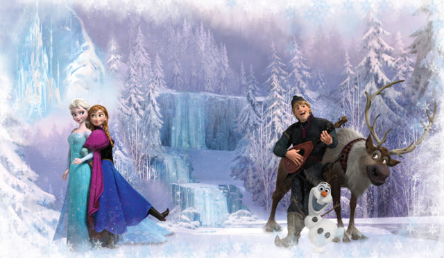 Disney Frozen XL Spray and Stick Wallpaper Mural Wall Murals RoomMates Mural  