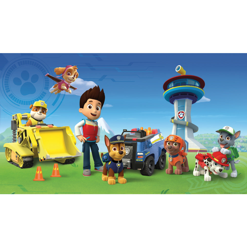 Paw Patrol XL Prepasted Wall Mural 6' x 10.5' Wall Murals RoomMates Mural  