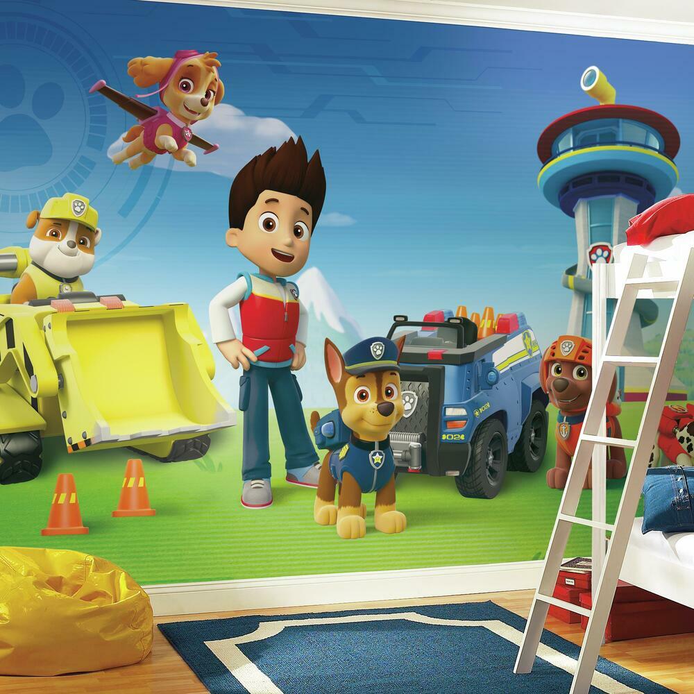 Paw Patrol XL Prepasted Wall Mural 6' x 10.5' Wall Murals RoomMates   