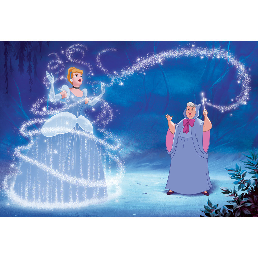 Disney Princess Cinderella Magic XL Prepasted Wall Mural Wall Murals RoomMates Mural  