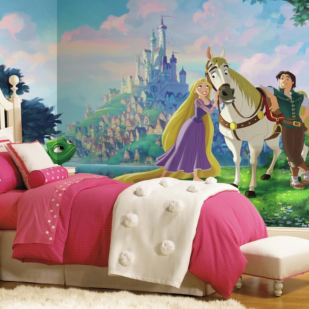 Disney Tangled XL Spray and Stick Wallpaper Mural Wall Murals RoomMates   