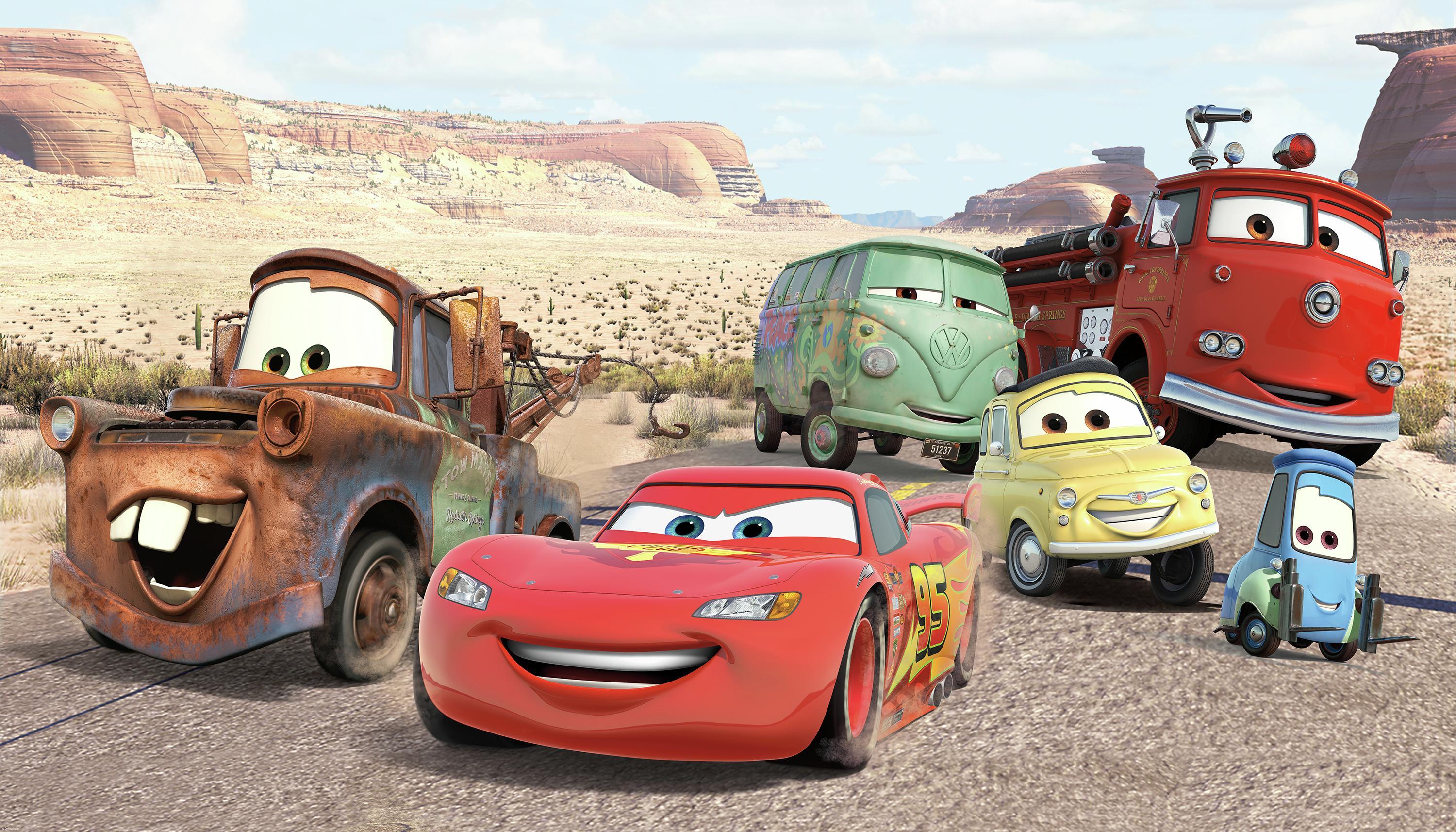 Disney Pixar Cars Desert XL Spray and Stick Wallpaper Mural Wall Murals RoomMates Mural  