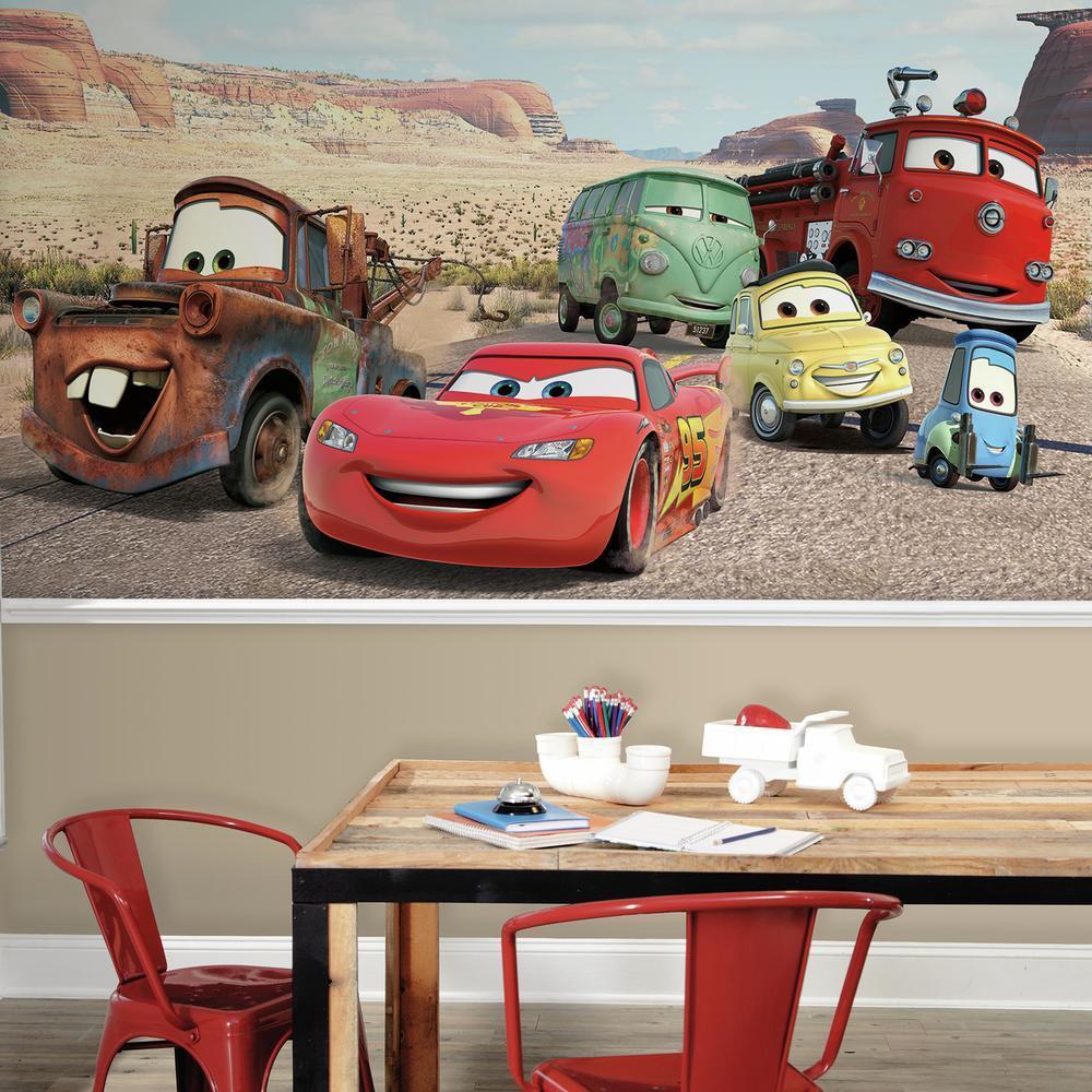 Disney Pixar Cars Desert XL Spray and Stick Wallpaper Mural Wall Murals RoomMates   