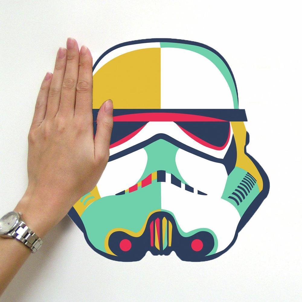 Star Wars Artistic Stormtrooper Heads Peel and Stick Wall Decals Wall Decals RoomMates   