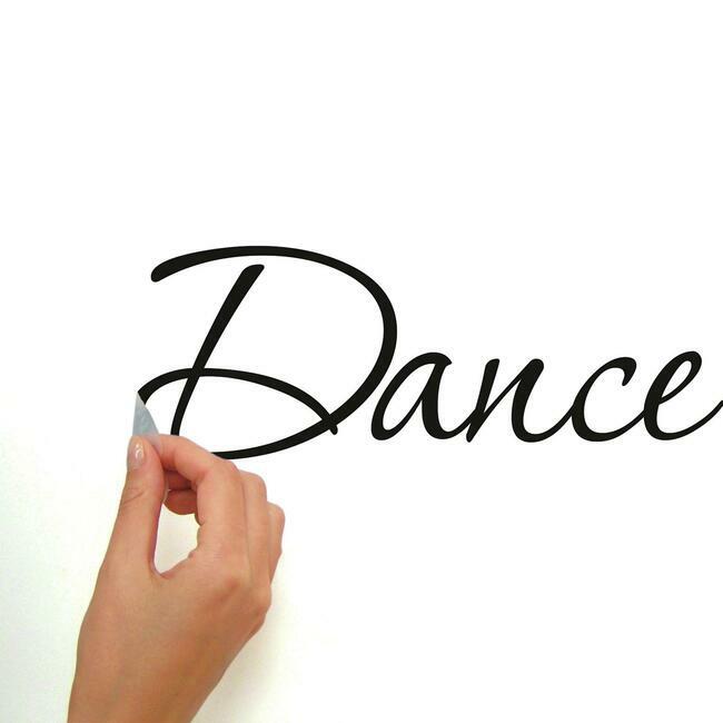 Sing, Dance, Love Quote Wall Decals Wall Decals RoomMates   
