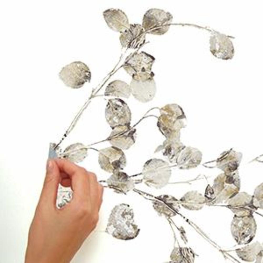Silver Dollar Branch Giant Wall Decals Wall Decals RoomMates   