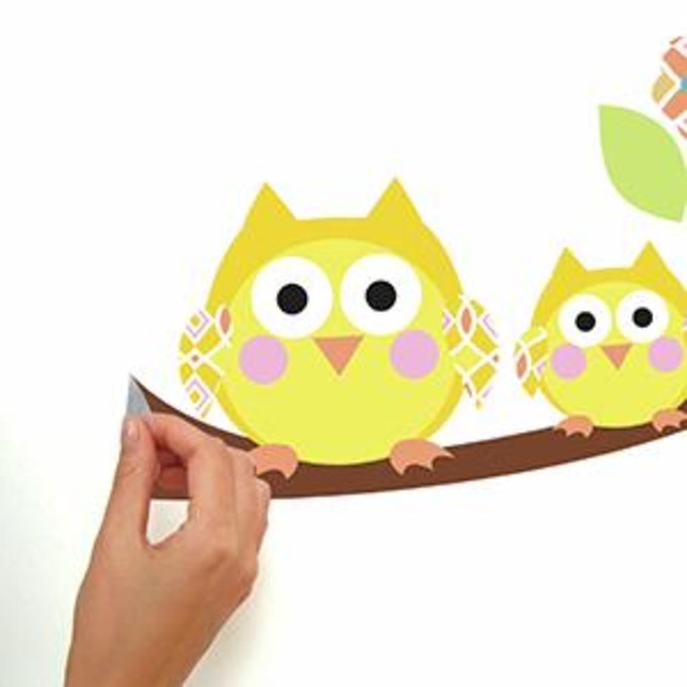 Scroll Tree Letter Branch Wall Decals with Alphabet for Personalization Wall Decals RoomMates   