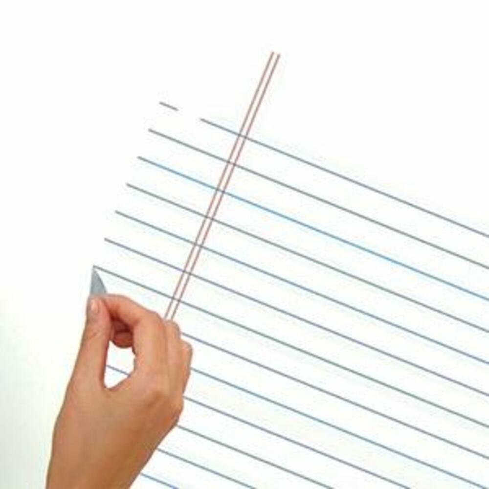 Notebook Paper Dry Erase Wall Decals Wall Decals RoomMates   