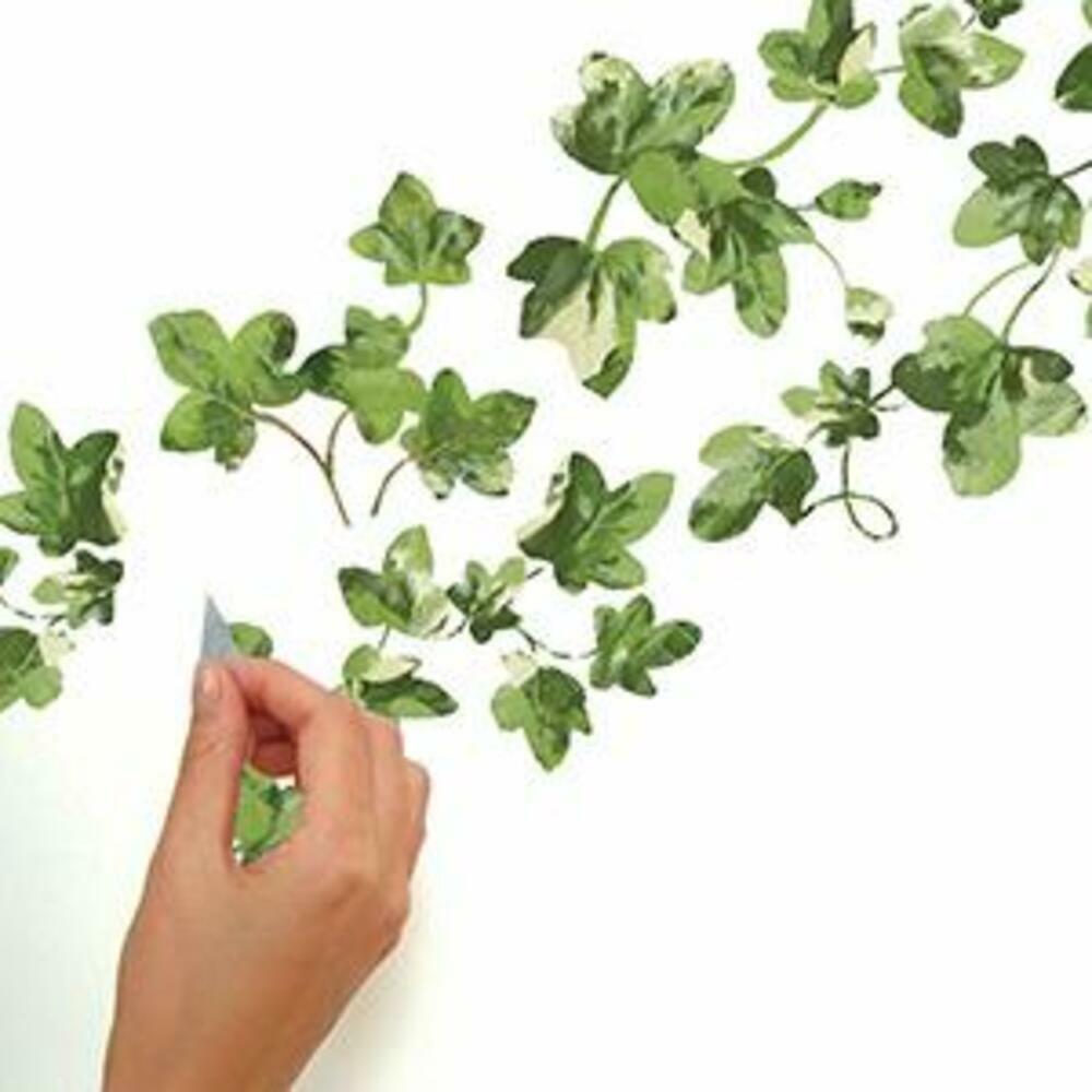 Painterly Ivy Wall Decals Wall Decals RoomMates   