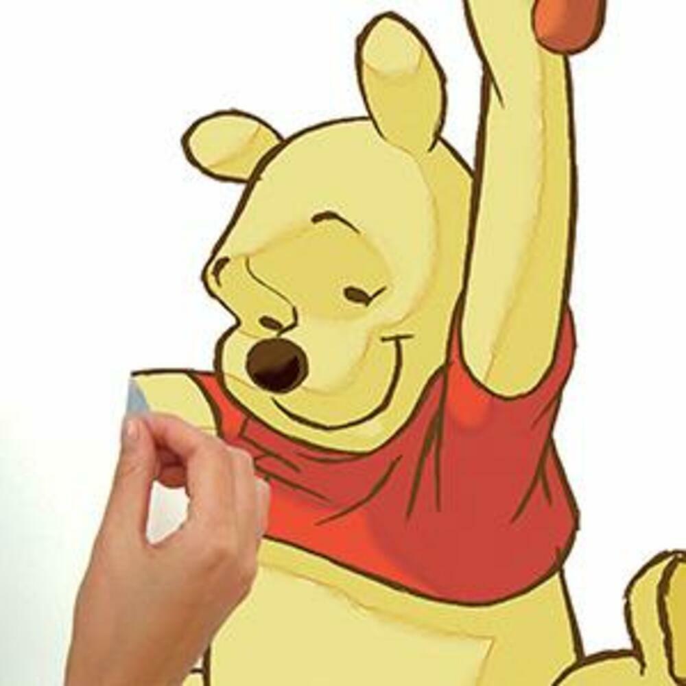 Winnie the Pooh Swinging for Honey Giant Wall Decals Wall Decals RoomMates   
