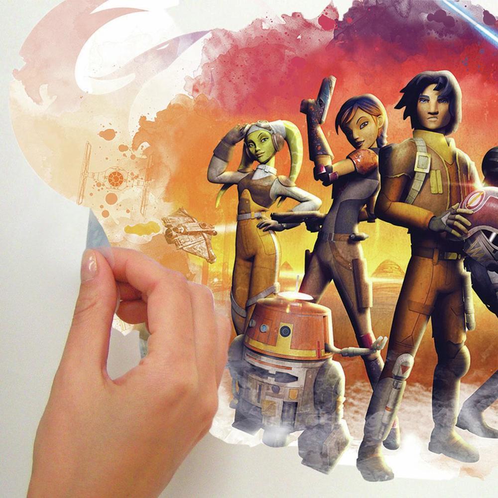 Star Wars Rebels Watercolor Giant Wall Decals Wall Decals RoomMates   