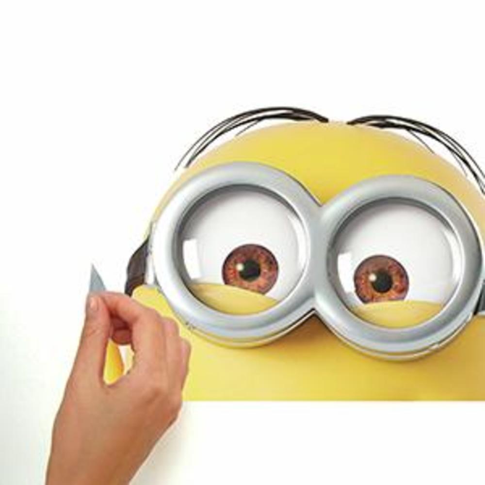 Despicable Me 3 Peeking Minions Peel and Stick Giant Wall Decals Wall Decals RoomMates   