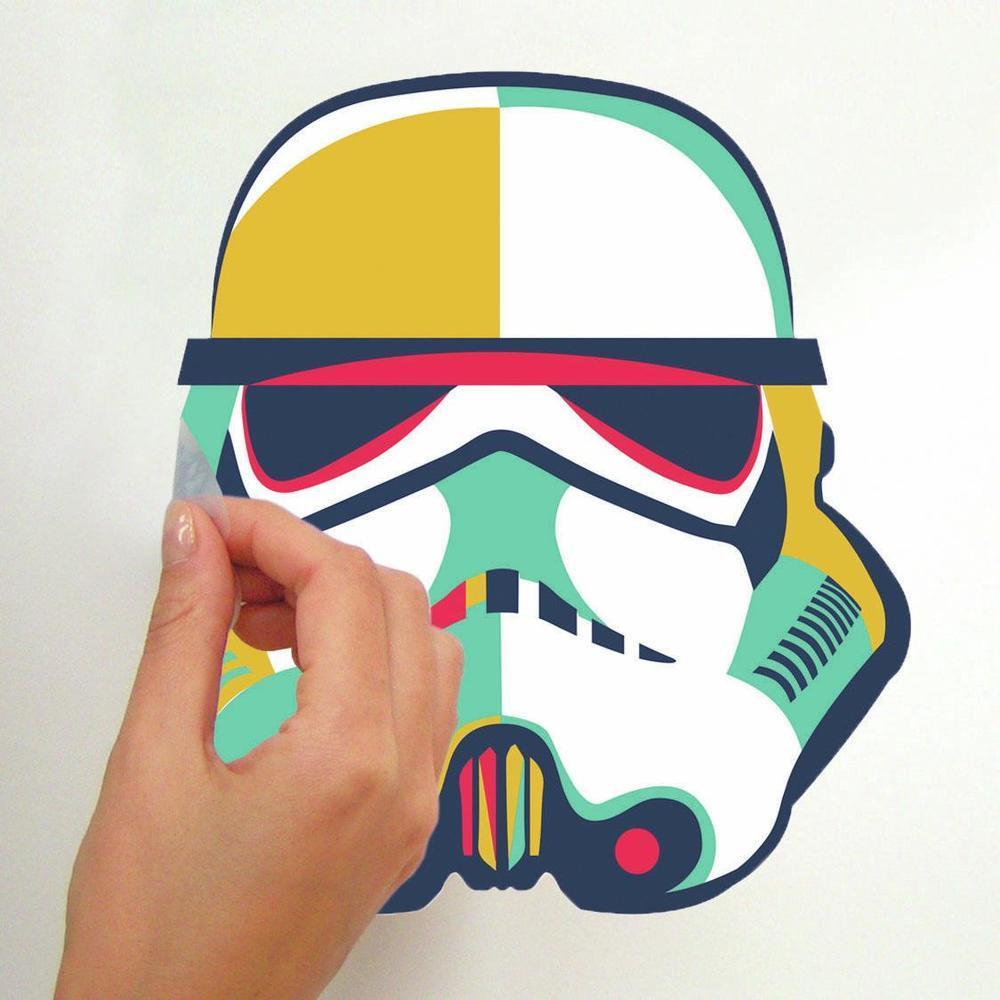 Star Wars Artistic Stormtrooper Heads Peel and Stick Wall Decals Wall Decals RoomMates   