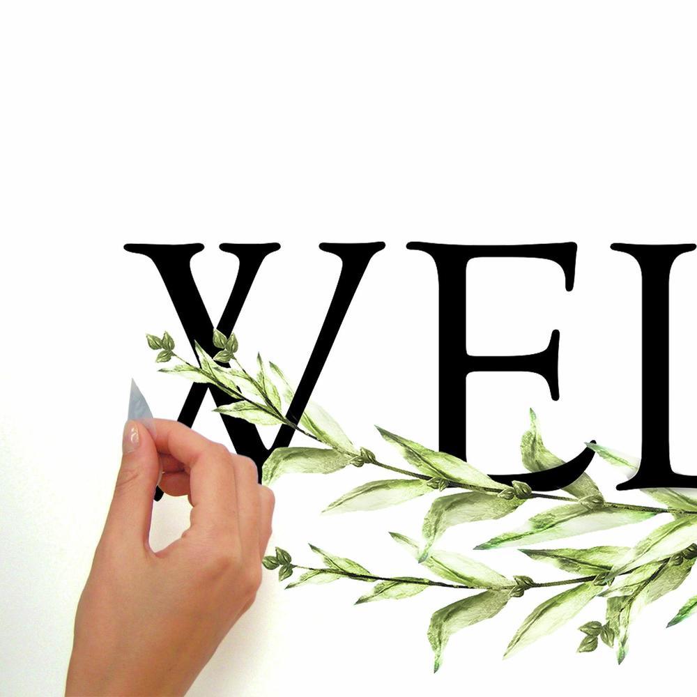 Welcome Wall Quote Peel and Stick Decal Wall Decals RoomMates   