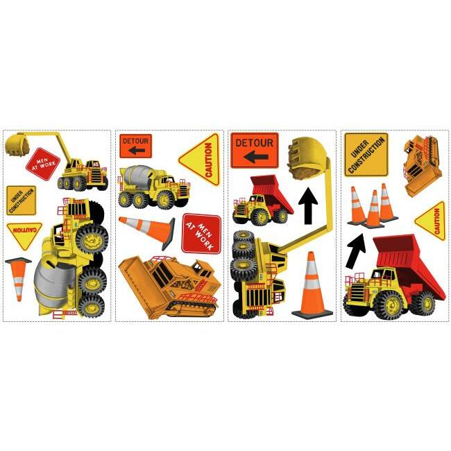 Under Construction Wall Decals Wall Decals RoomMates   