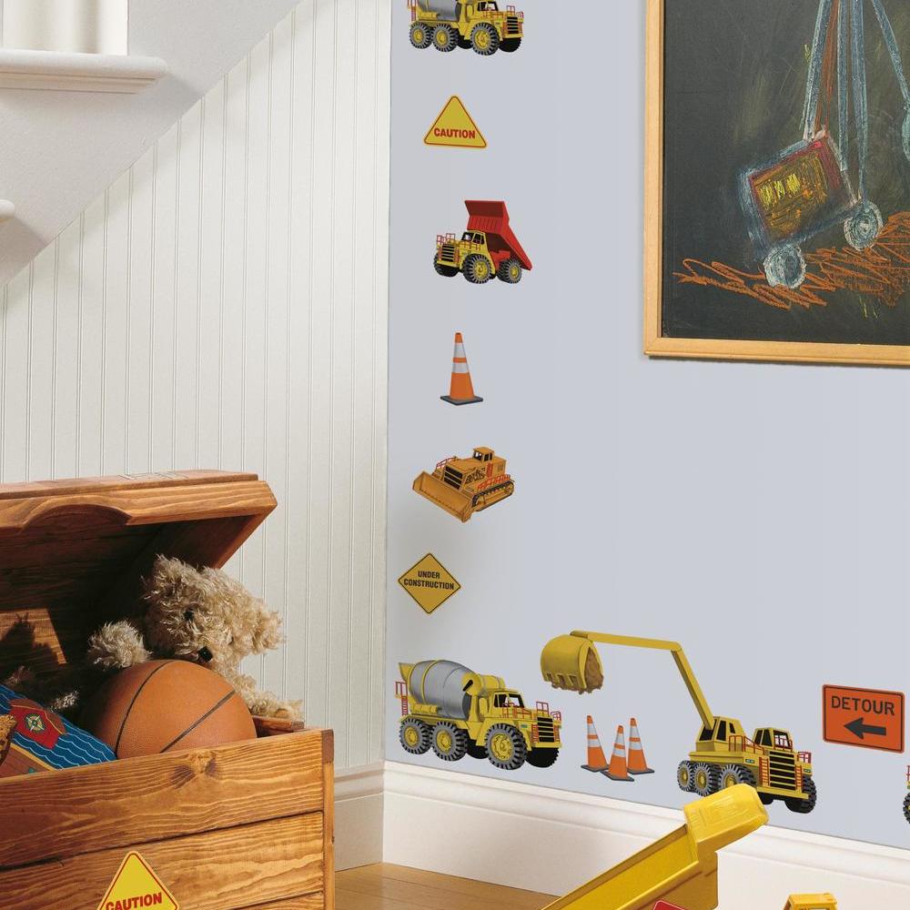 Under Construction Wall Decals Wall Decals RoomMates   