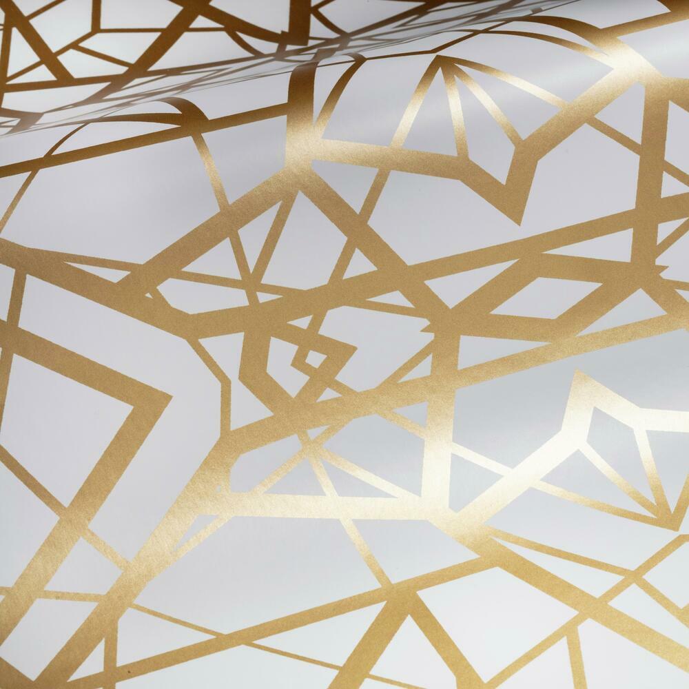 Shattered Geometric Peel and Stick Wallpaper Peel and Stick Wallpaper RoomMates   