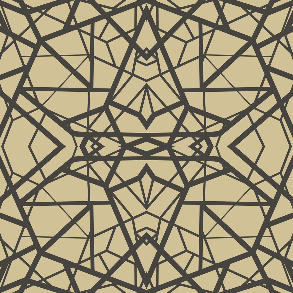 Shattered Geometric Peel and Stick Wallpaper Peel and Stick Wallpaper RoomMates Roll Black 