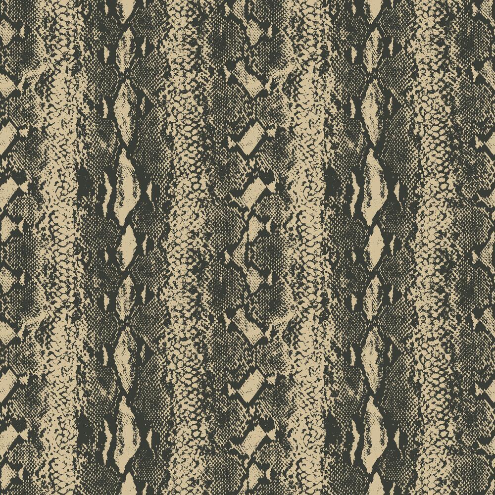 Snake Skin Peel and Stick Wallpaper Peel and Stick Wallpaper RoomMates Roll Gold 