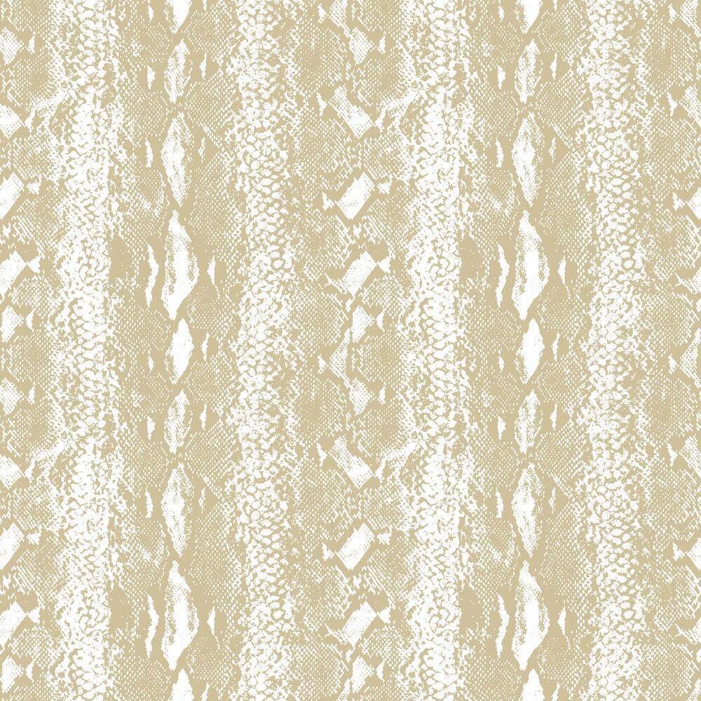 Snake Skin Peel and Stick Wallpaper Peel and Stick Wallpaper RoomMates Roll White 