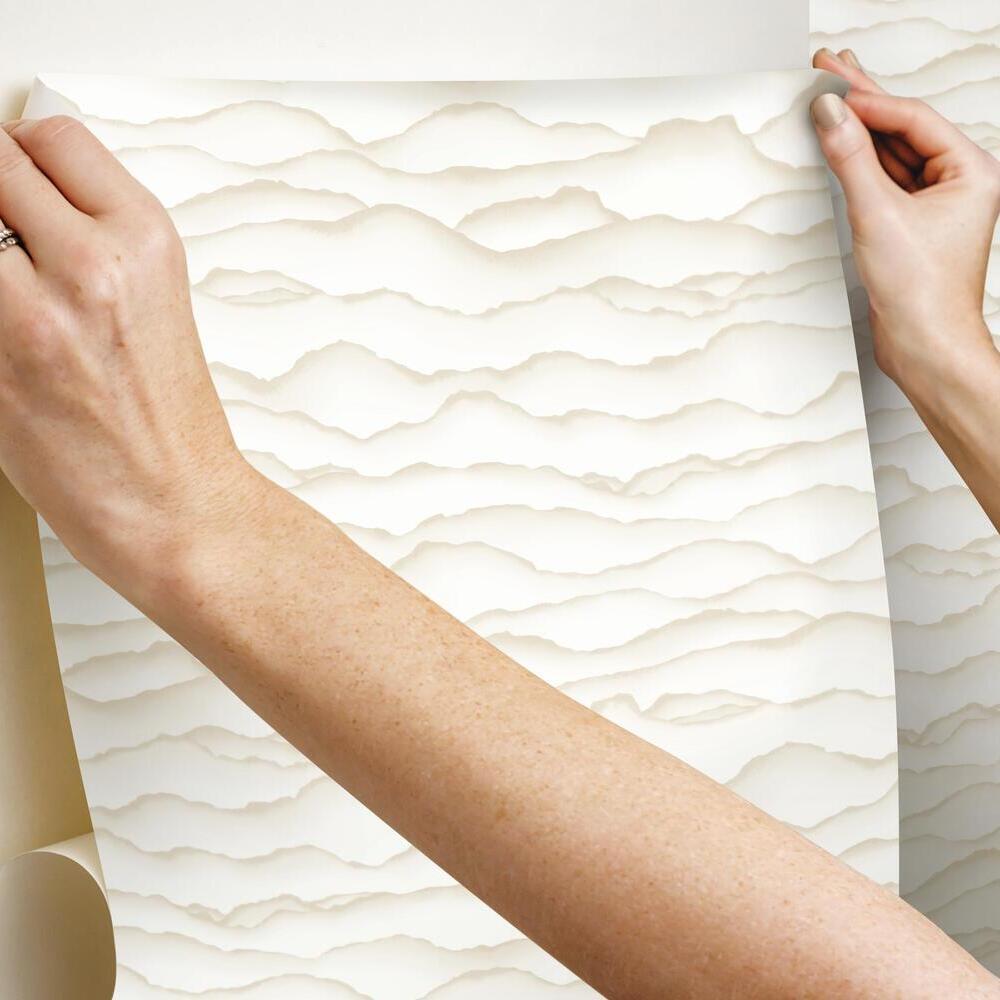 Singed Peel and Stick Wallpaper Peel and Stick Wallpaper RoomMates   