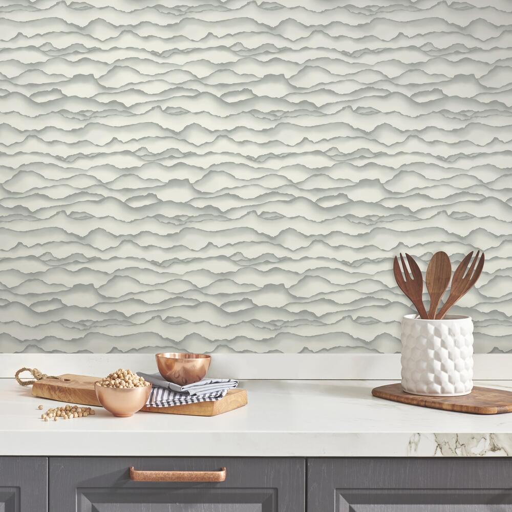 Singed Peel and Stick Wallpaper Peel and Stick Wallpaper RoomMates   