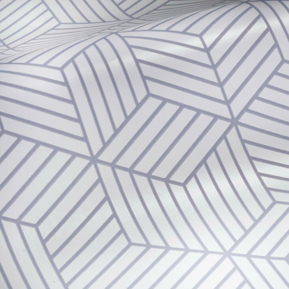 Striped Hexagon Peel and Stick Wallpaper Peel and Stick Wallpaper RoomMates   