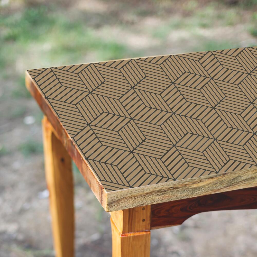 Striped Hexagon Peel and Stick Wallpaper Peel and Stick Wallpaper RoomMates   