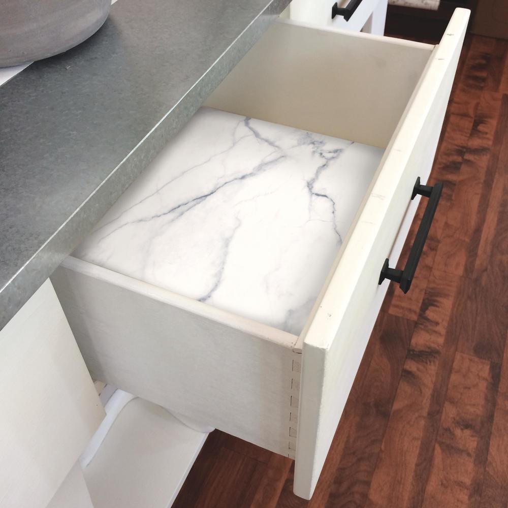 Carrara Marble Peel and Stick Wallpaper Peel and Stick Wallpaper RoomMates   