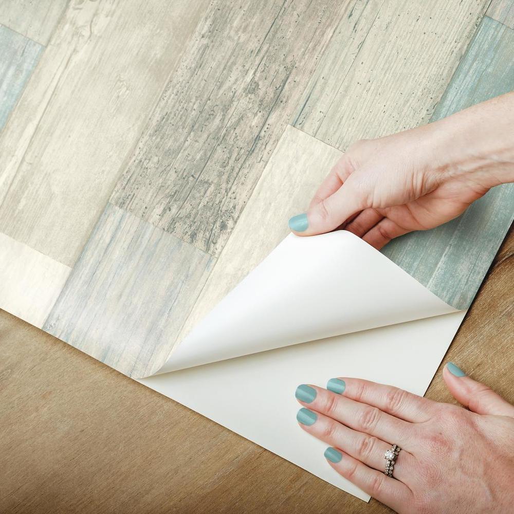 Weathered Wood Peel and Stick Wallpaper Peel and Stick Wallpaper RoomMates   