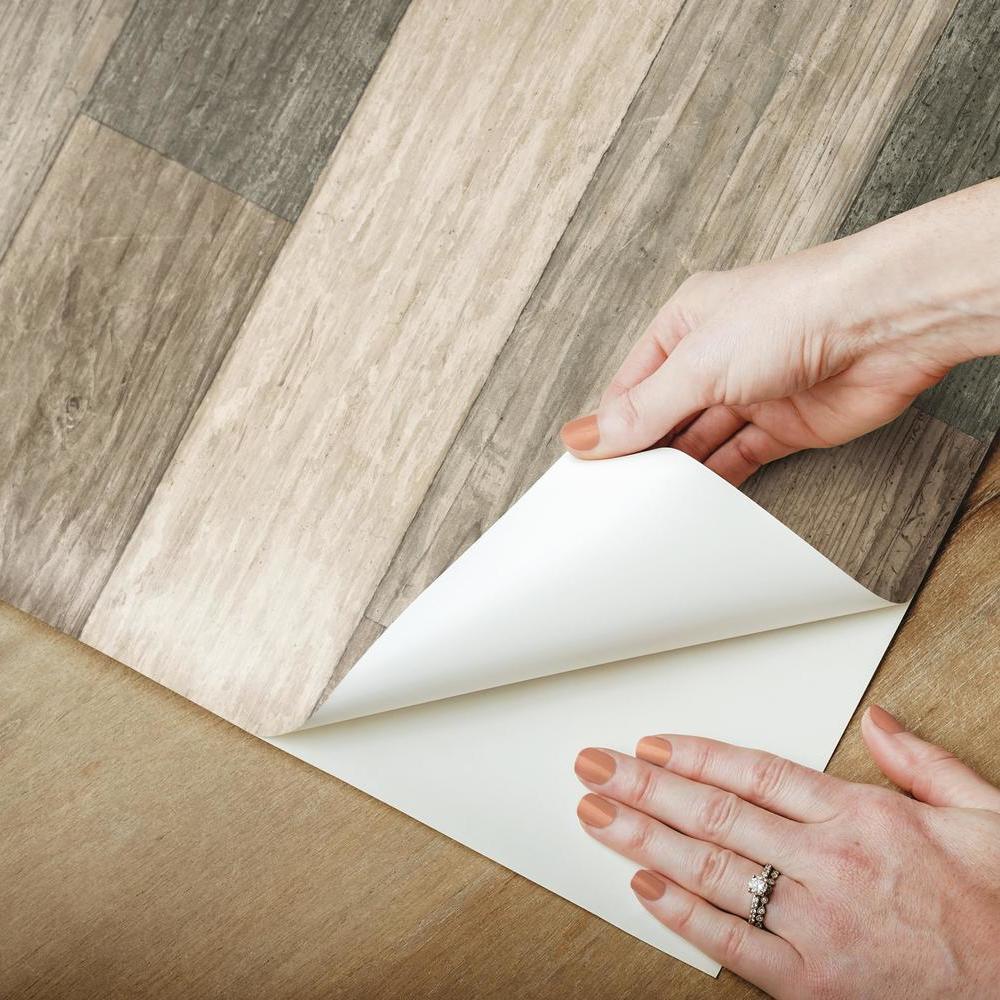 Weathered Wood Peel and Stick Wallpaper Peel and Stick Wallpaper RoomMates   