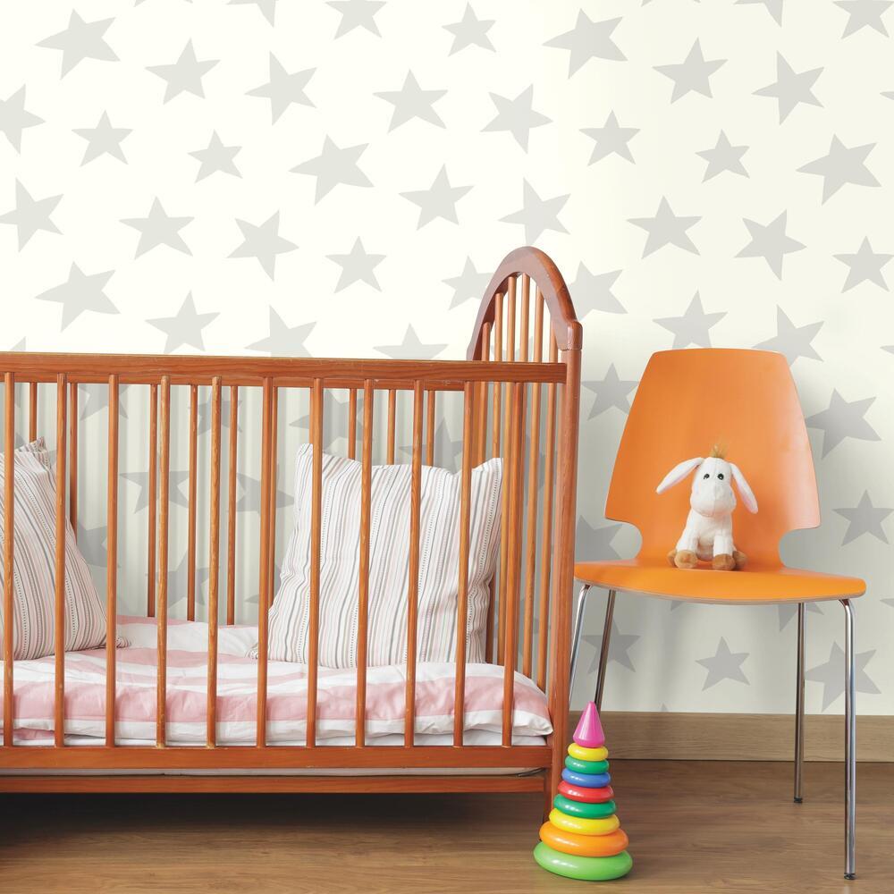 Star Peel and Stick Wallpaper Peel and Stick Wallpaper RoomMates   