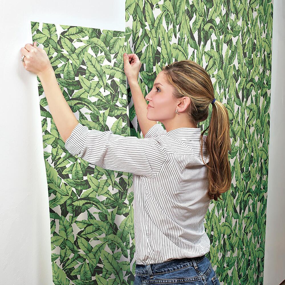 Palm Peel and Stick Wallpaper Peel and Stick Wallpaper RoomMates   