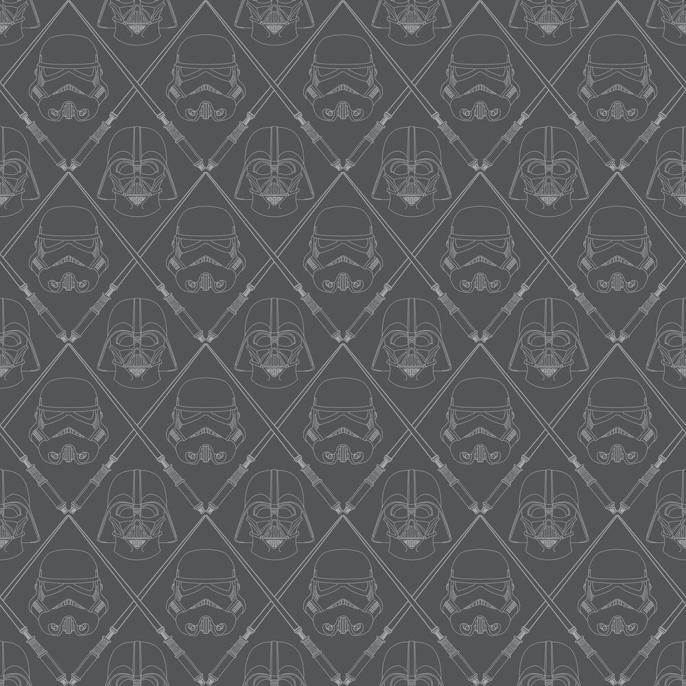 Star Wars The Dark Side Peel & Stick Wallpaper Peel and Stick Wallpaper RoomMates Roll  
