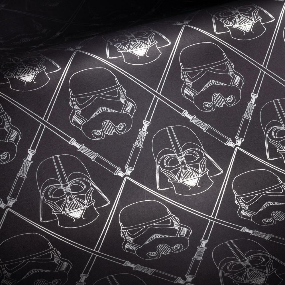 Star Wars The Dark Side Peel & Stick Wallpaper Peel and Stick Wallpaper RoomMates   