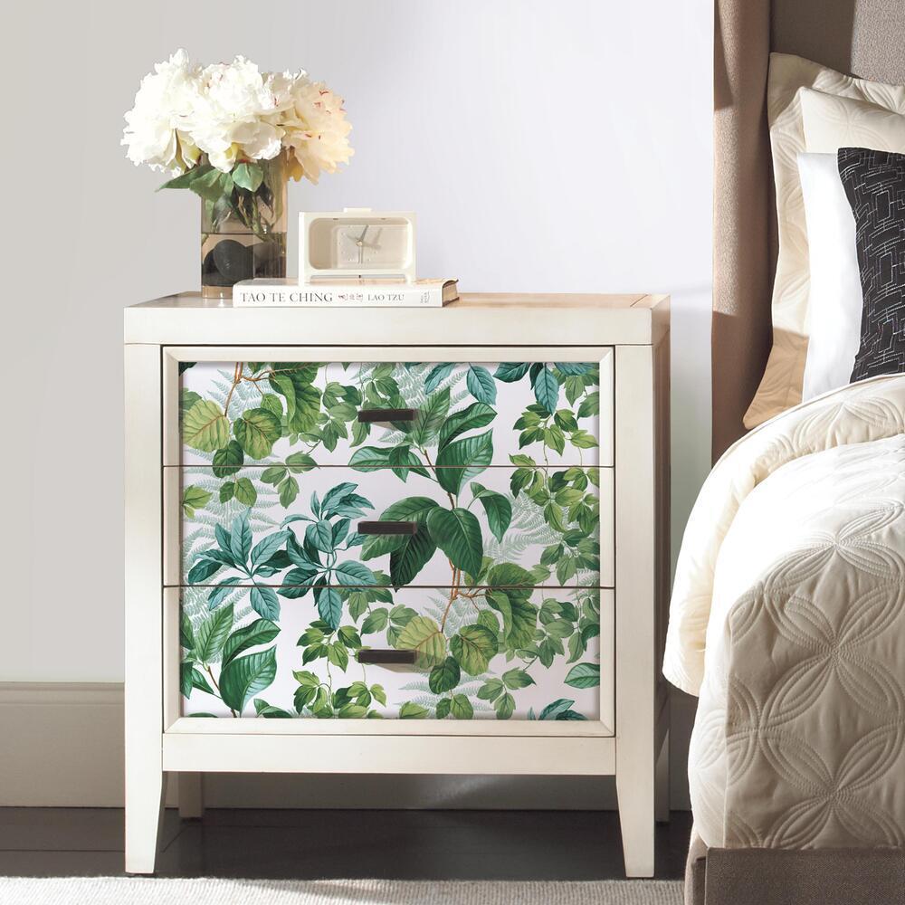 Rainforest Leaves Peel and Stick Wallpaper Peel and Stick Wallpaper RoomMates   