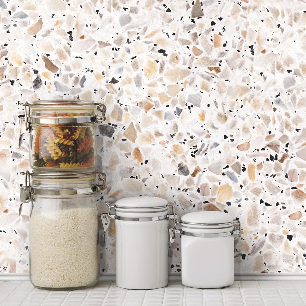 Terrazzo Peel and Stick Wallpaper Peel and Stick Wallpaper RoomMates   