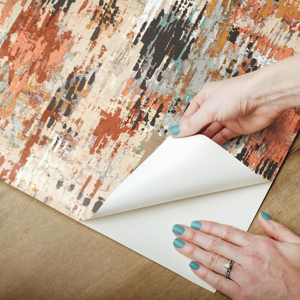 Aztec Peel and Stick Wallpaper Peel and Stick Wallpaper RoomMates   