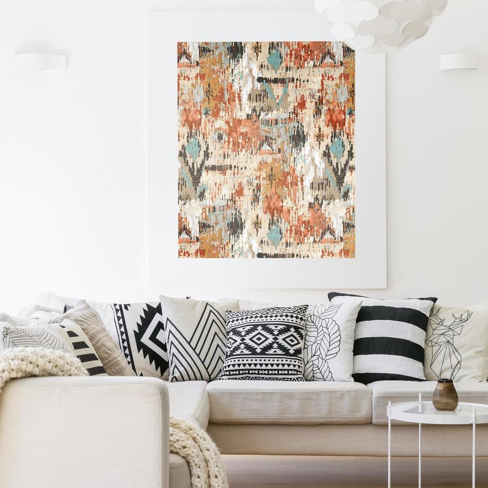 Aztec Peel and Stick Wallpaper Peel and Stick Wallpaper RoomMates   