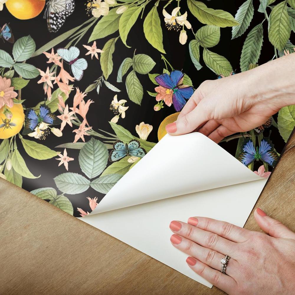 Citrus Peel and Stick Wallpaper Peel and Stick Wallpaper RoomMates   