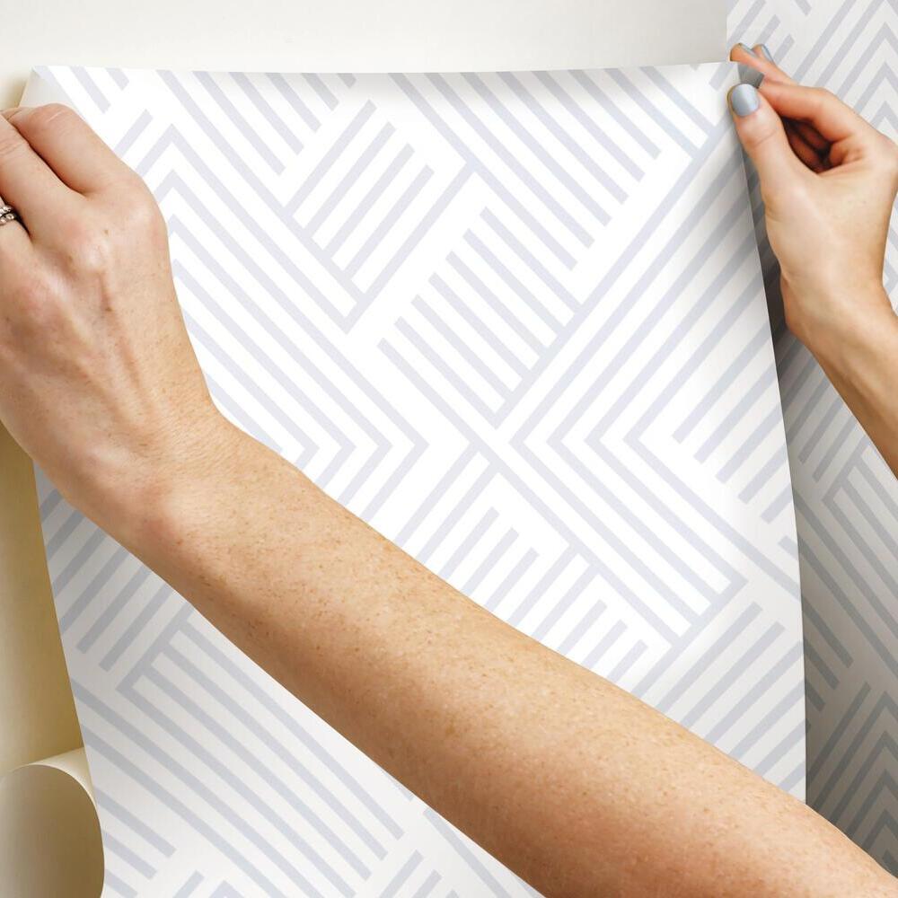 Perplexing Peel and Stick Wallpaper Peel and Stick Wallpaper RoomMates   