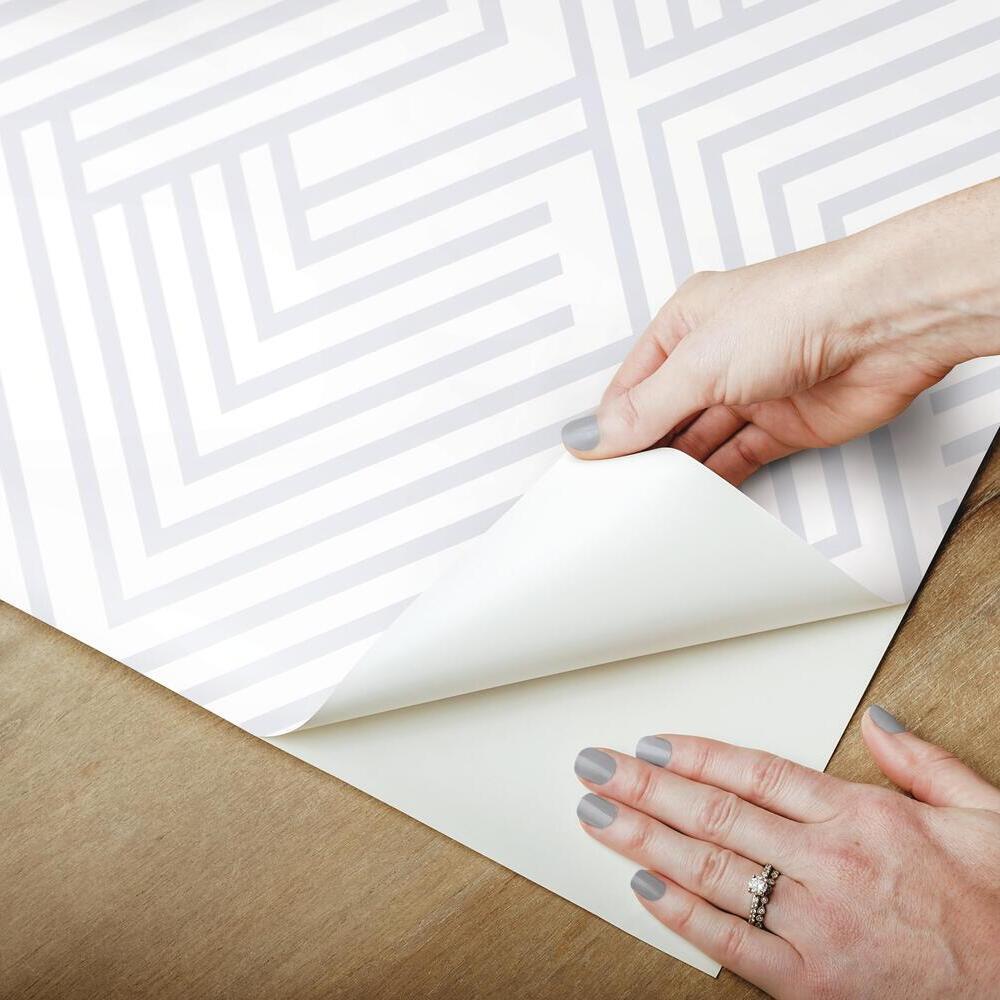 Perplexing Peel and Stick Wallpaper Peel and Stick Wallpaper RoomMates   
