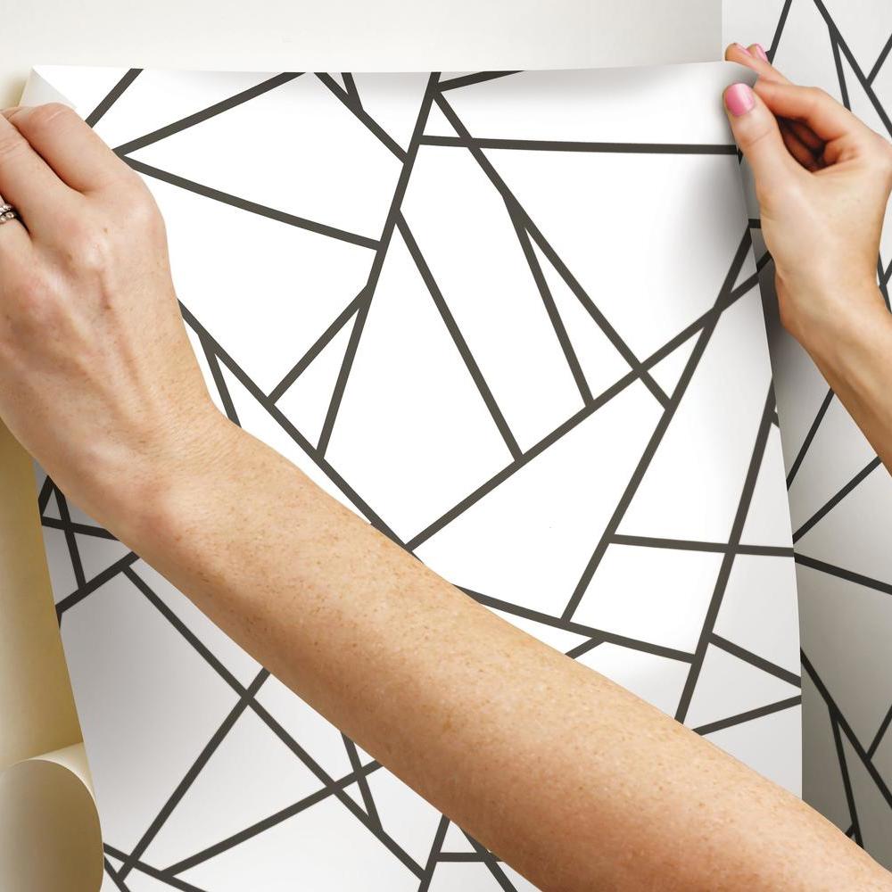 Fracture Peel and Stick Wallpaper Peel and Stick Wallpaper RoomMates   