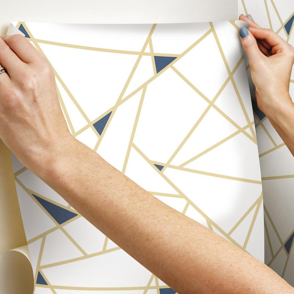 Fracture Peel and Stick Wallpaper Peel and Stick Wallpaper RoomMates   