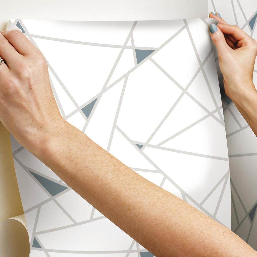 Fracture Peel and Stick Wallpaper Peel and Stick Wallpaper RoomMates   