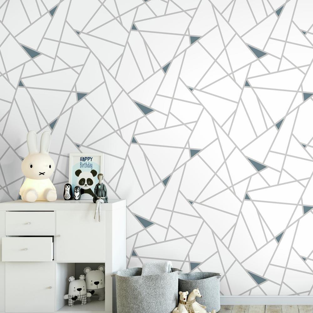 Fracture Peel and Stick Wallpaper Peel and Stick Wallpaper RoomMates   