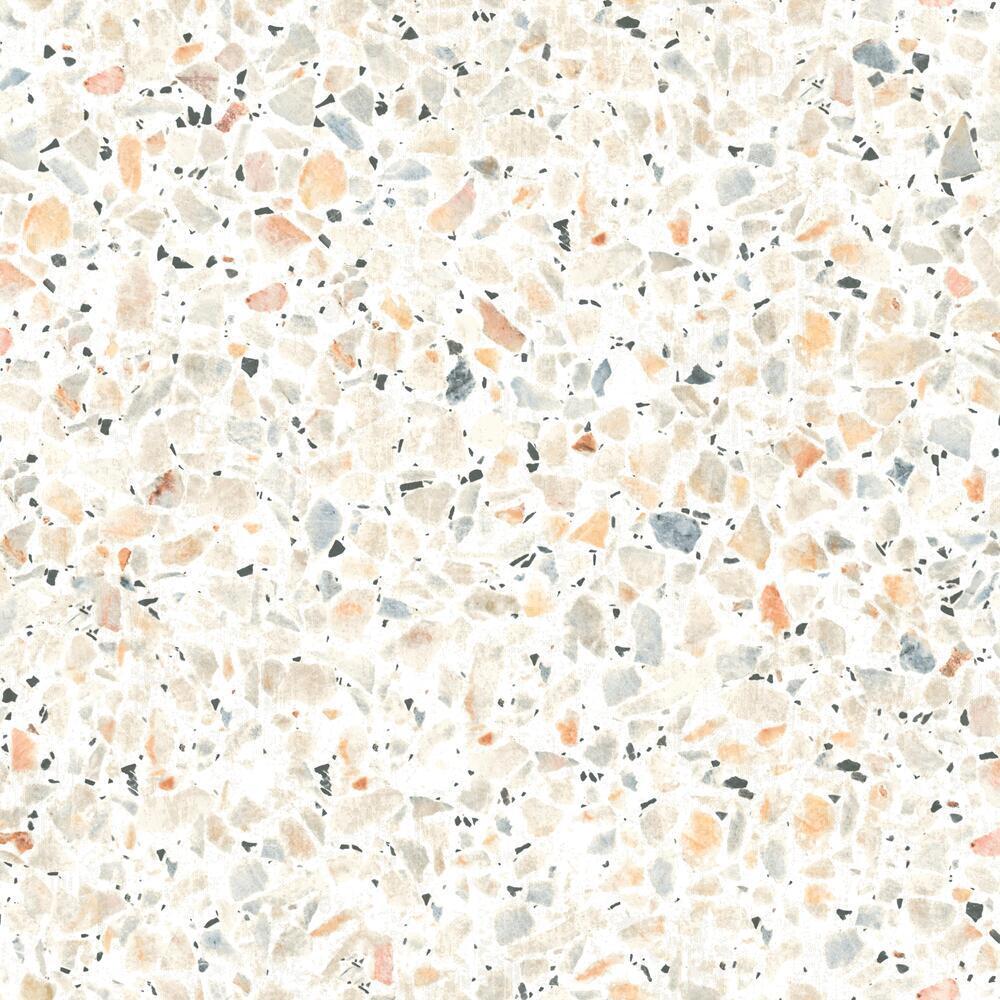 Terrazzo Peel and Stick Wallpaper Peel and Stick Wallpaper RoomMates Roll Multicolor 